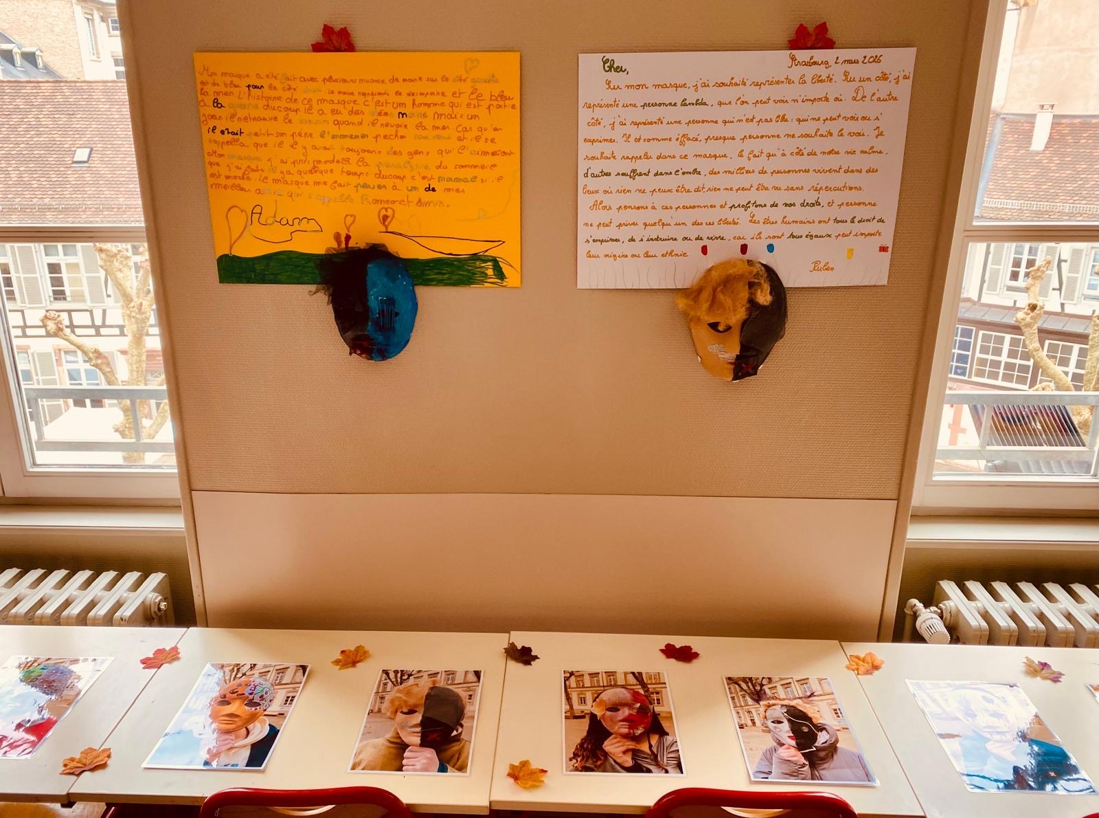 exposition dans l'établissement